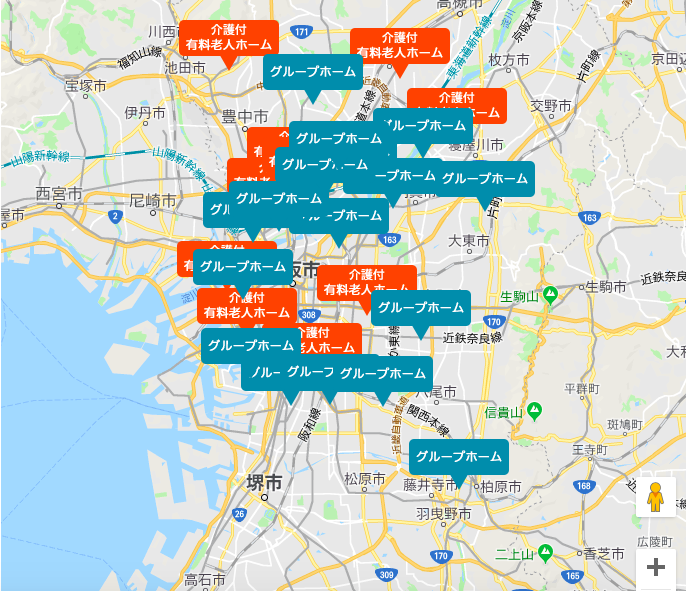 ケア21 介護施設一覧